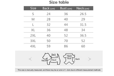Large Pet Dog Jacket With Harness