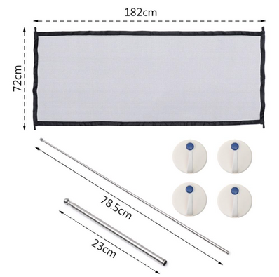 Magic-Gate Portable Folding Safe Guard