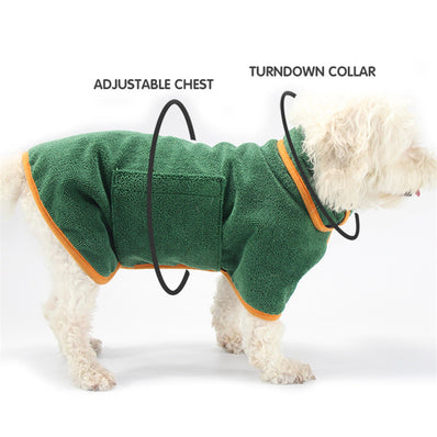 Super Absorbent Pet Bathrobe