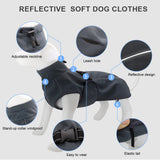 Waterproof Dog Vest Clothes Warm