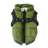 Large Pet Dog Jacket With Harness