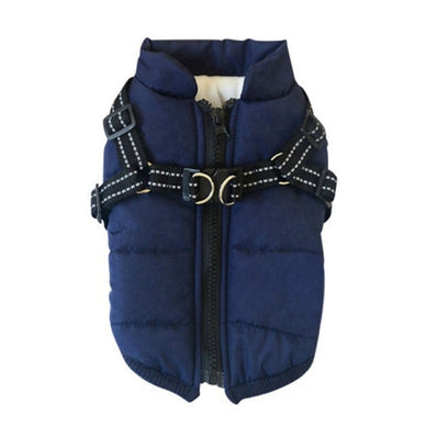 Large Pet Dog Jacket With Harness