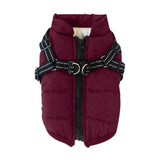 Large Pet Dog Jacket With Harness