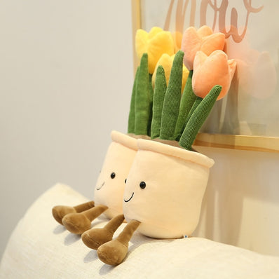 Succulent Plants Plush Stuffed
