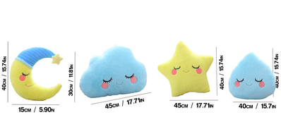 Plush Sky Pillows Emotional