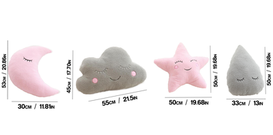 Plush Sky Pillows Emotional